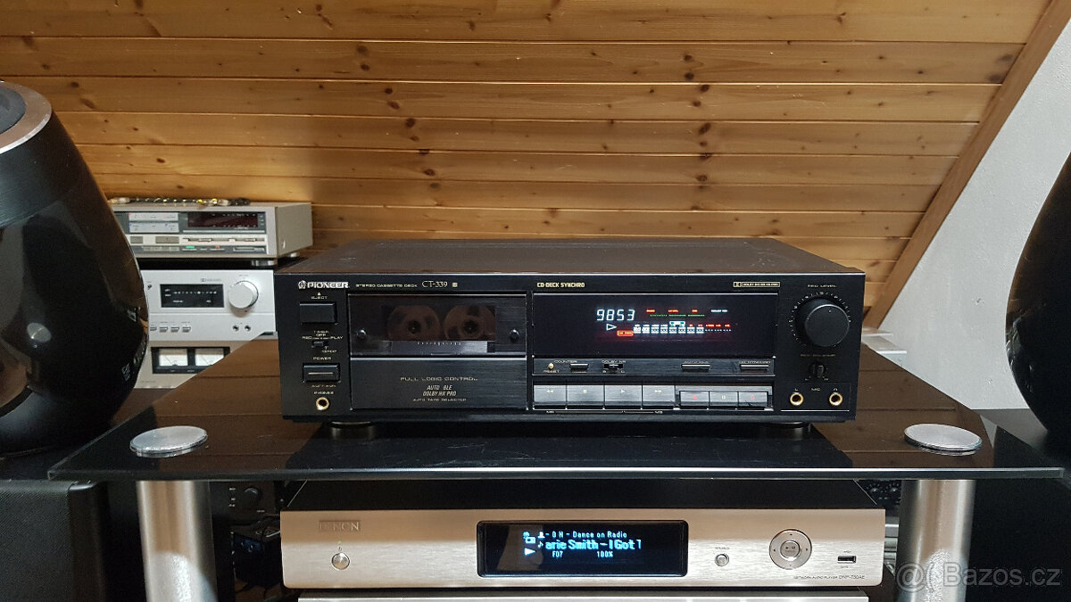 Pioneer CT-339 tape deck po servisu