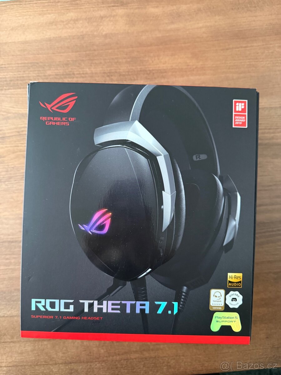 Herní sluchátka Asus ROG Théta 7.1