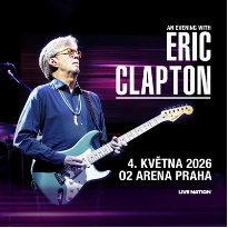 ERIC CLAPTON 4.5.2026 VIP klubové patro