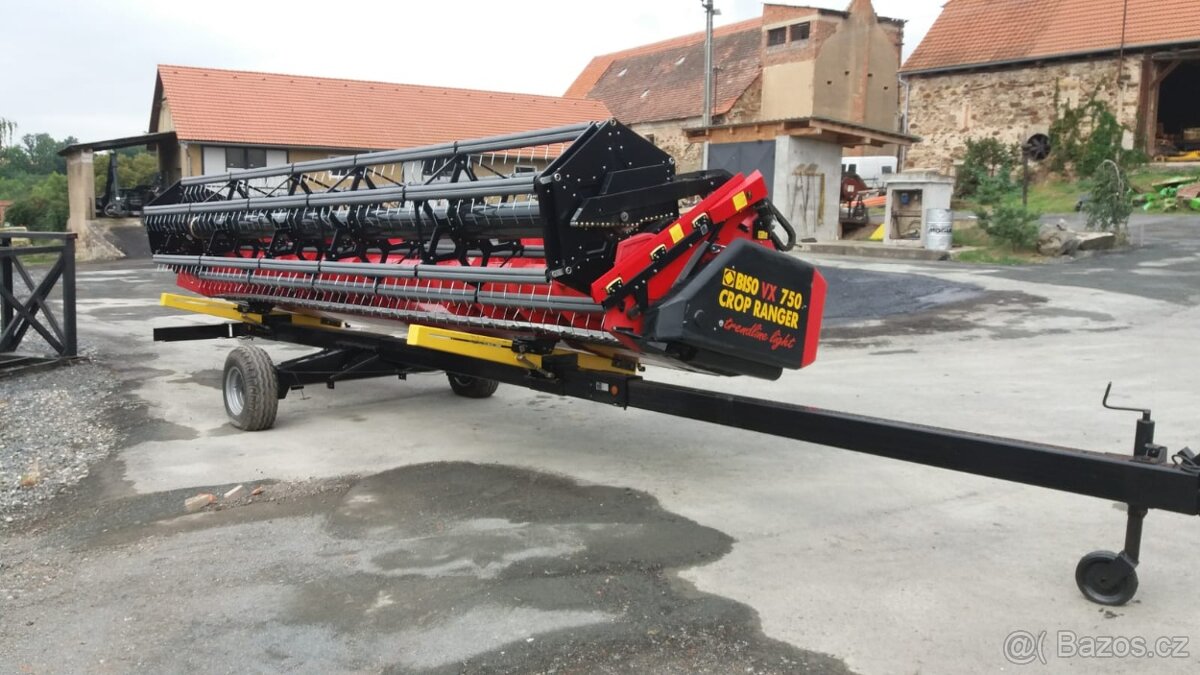 BISO VARIO - nové žací lišty pro kombajny a řezačky