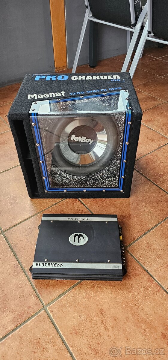 Subwoofer + zesilovač