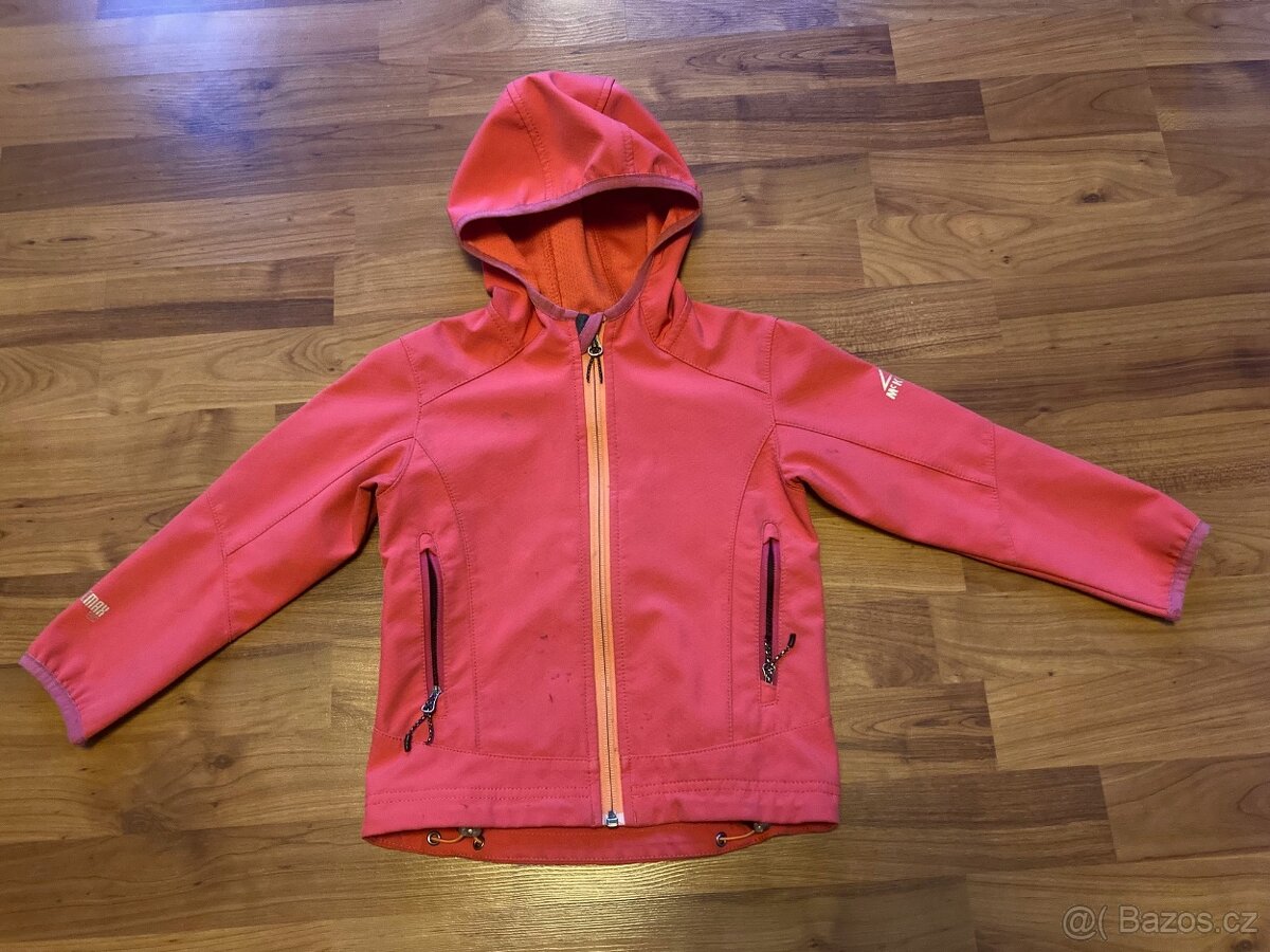 Softshellová bunda vel. 104 pro holčičku