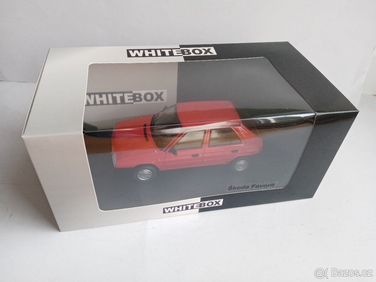 Škoda Favorit 1:24 - WhiteBox, nový model