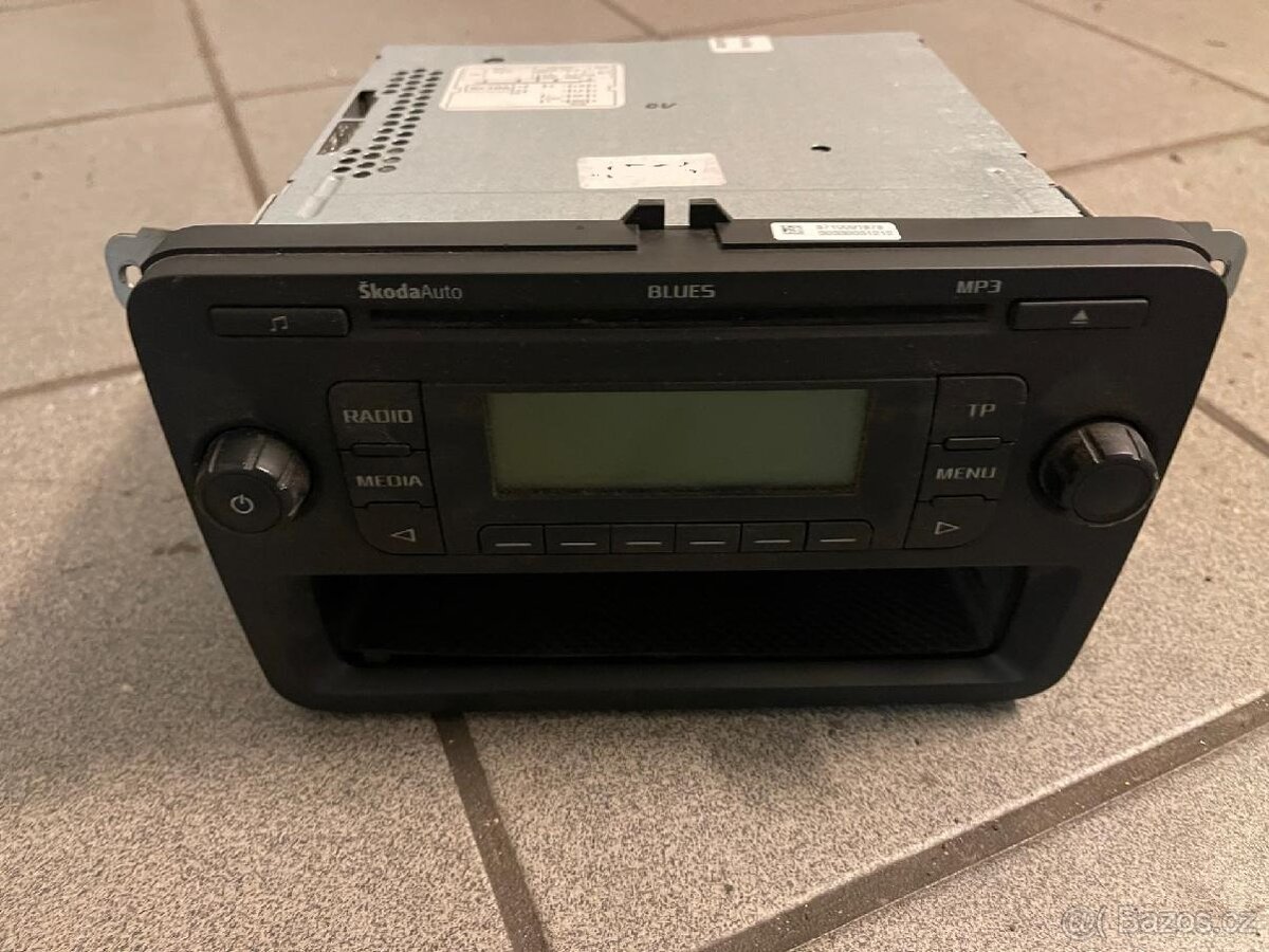 Autoradio Blues 5J0035152A Škoda