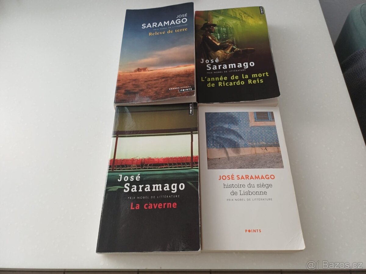 4 knihy ve FJ - Autor: José Saramago