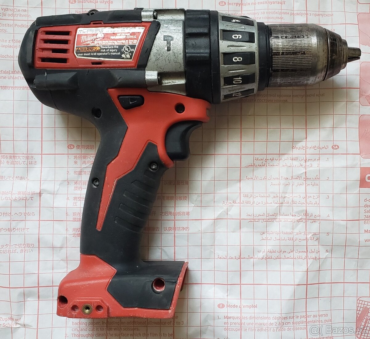 MILWAUKEE M18 příklepová vrtačka