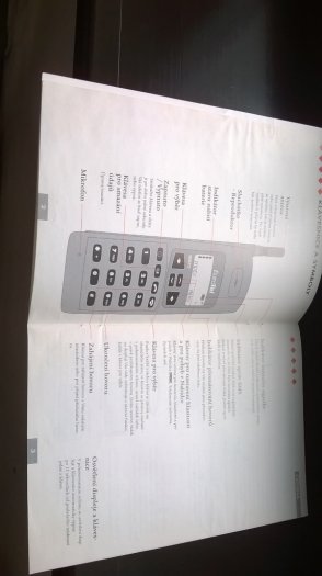 návod na telefon Nokia 3110, 3109, kryt Noki