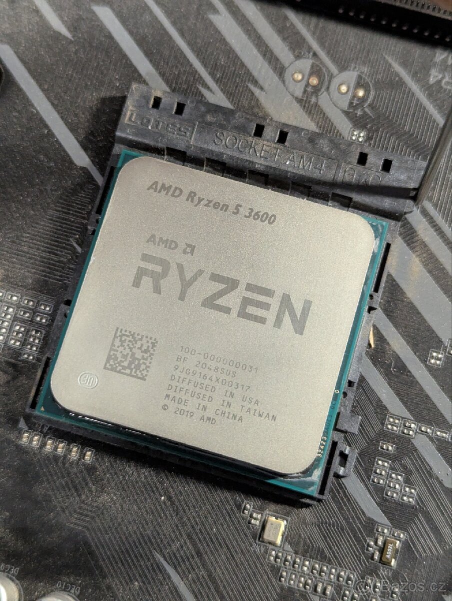 Ryzen 5 3600 + chladič AMD