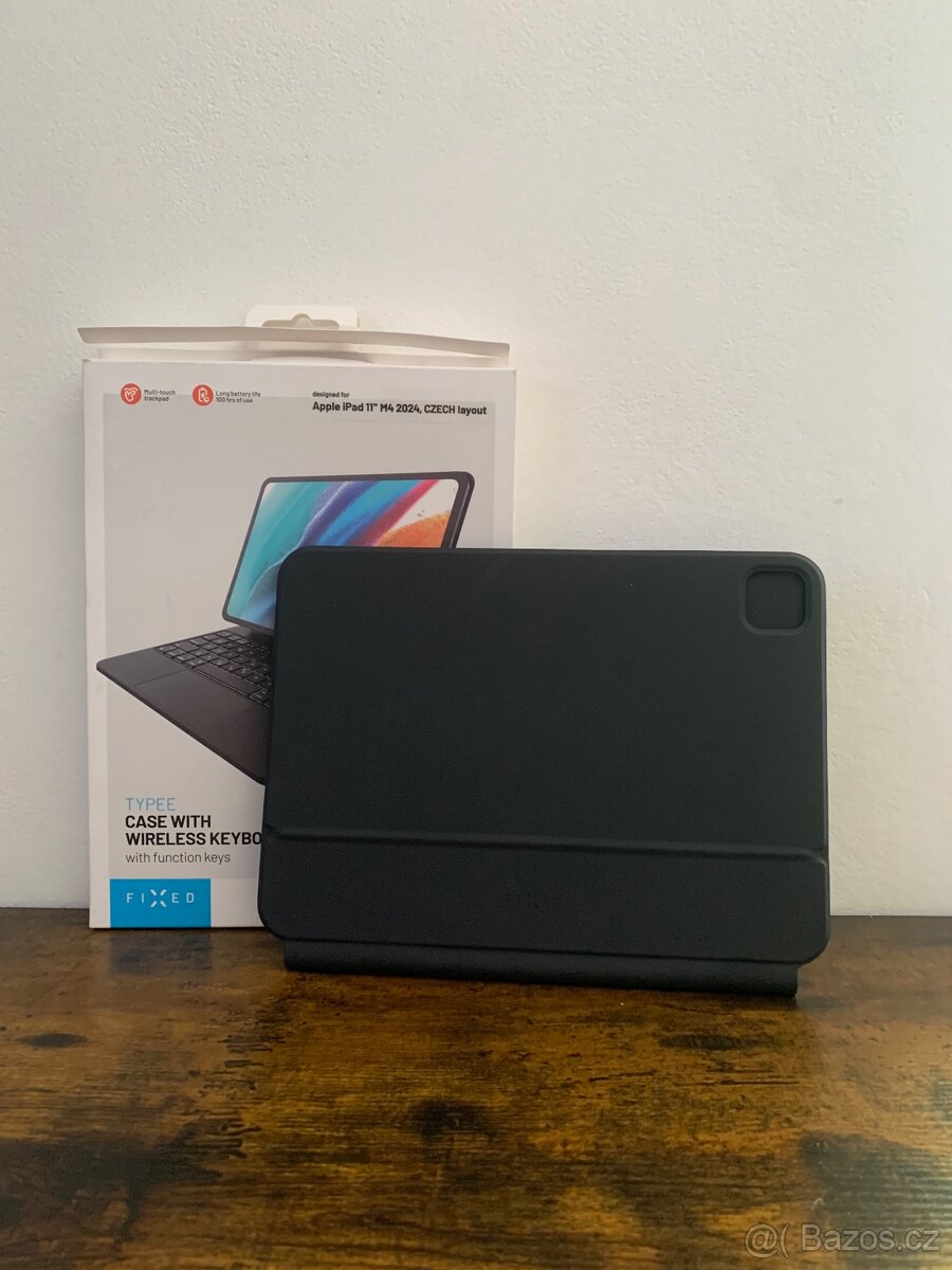 Pouzdro s klávesnicí FIXED Typee pro iPad Pro 11" M4 (2024)