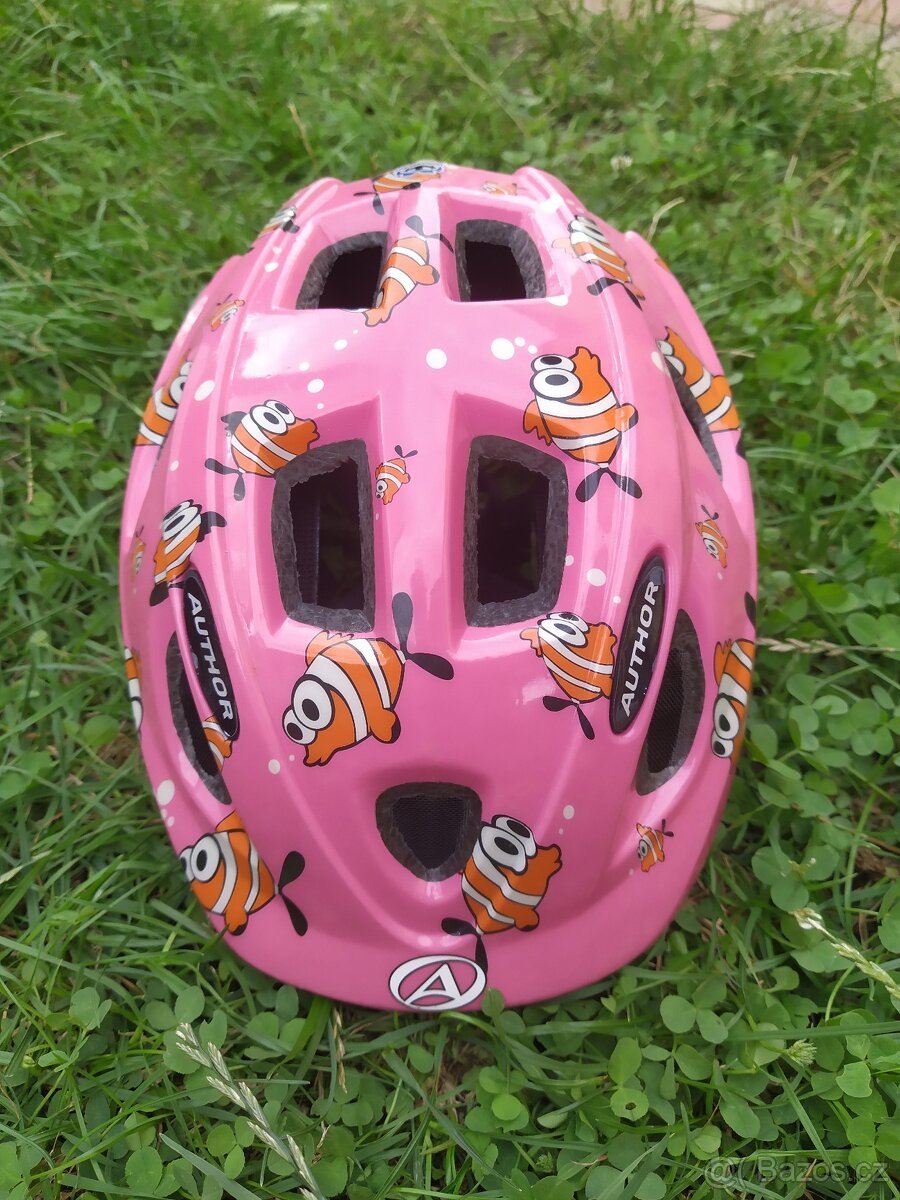 Dívčí cyklistická helma Author