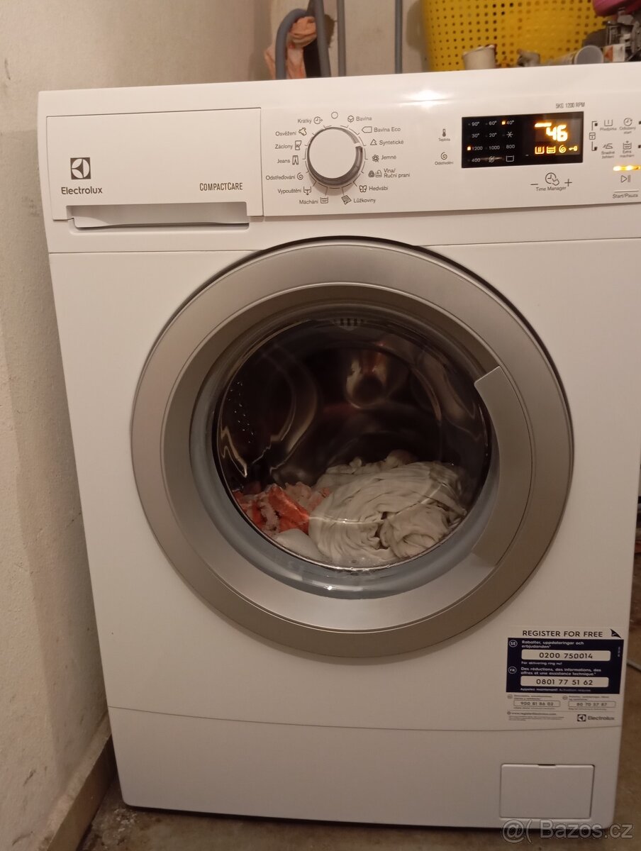 pračka Electrolux- záruka