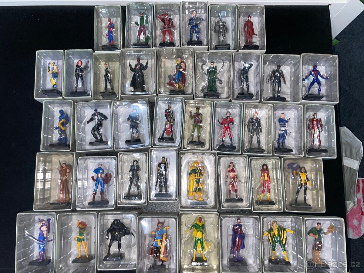 Marvel Eaglemoss figurky – 40 ks – originální balení