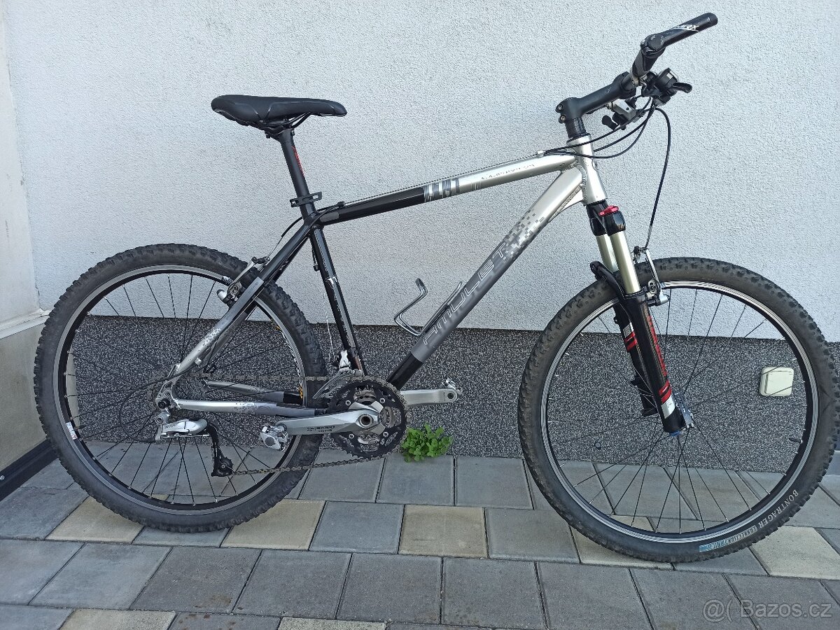Prodám horské kolo Amulet, Shimano XT,LX, vzduch.vidlice