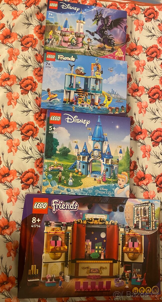 Lego 43240 43206 41736 41714 nové, Nerozbalené
