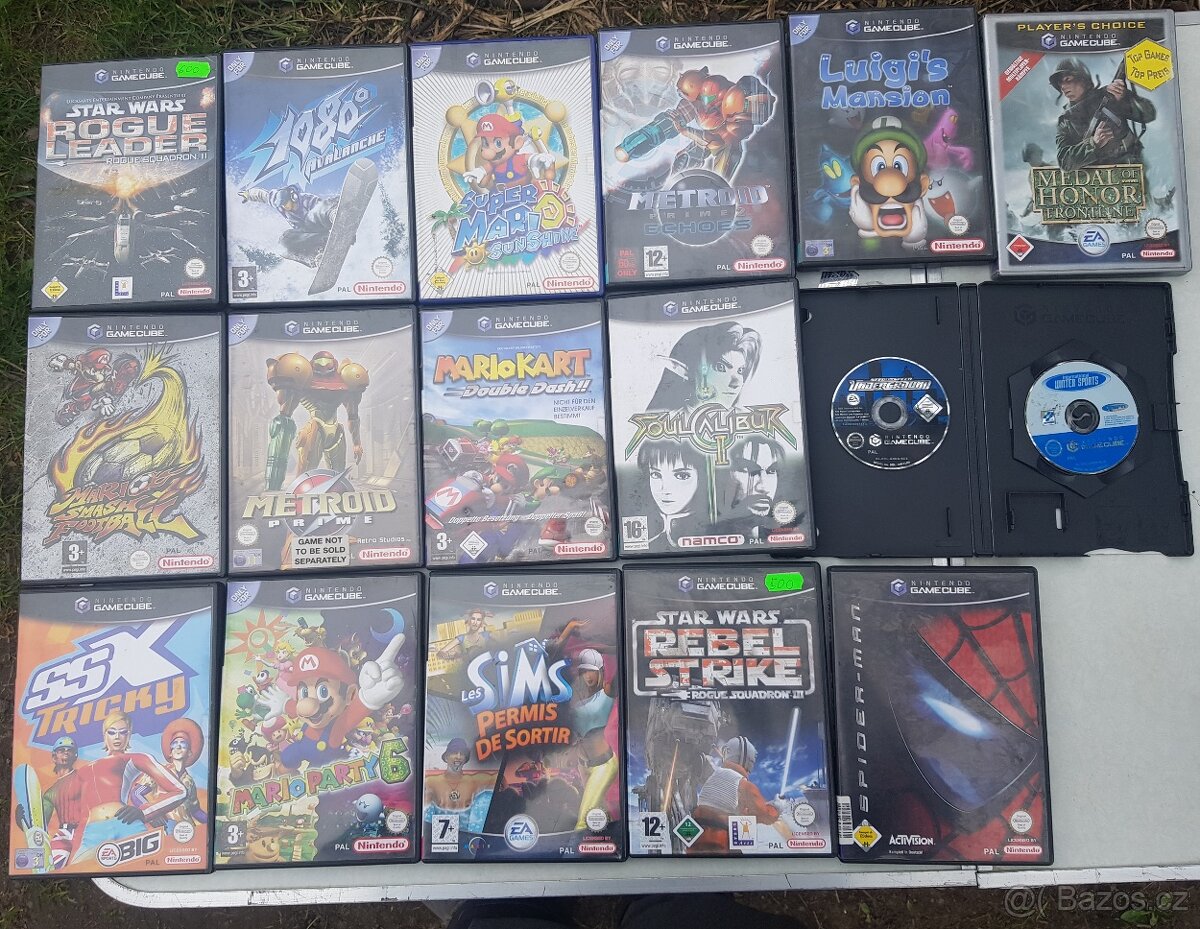 Hry na nintendo nes,snes,n64,gamecube,gb advance