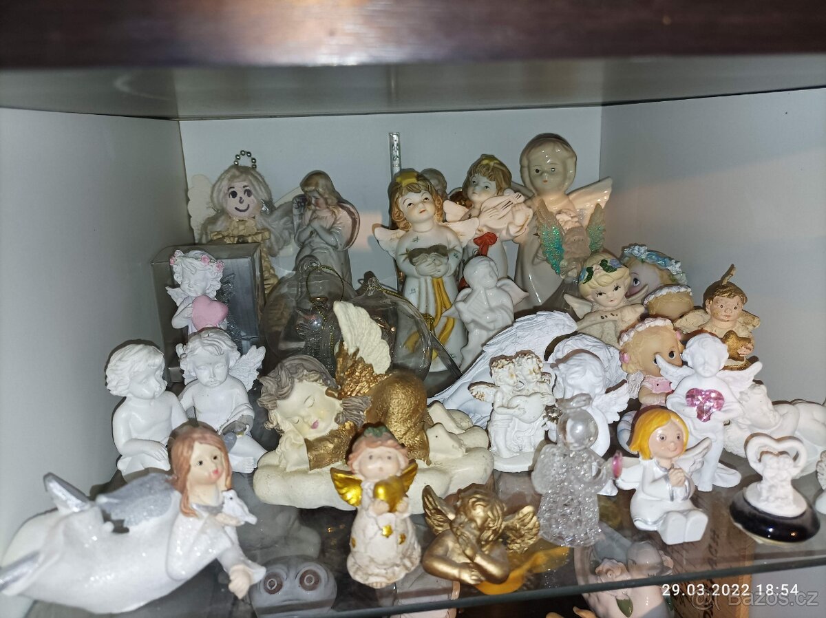 Porcelánové sošky sbírka 160 ks