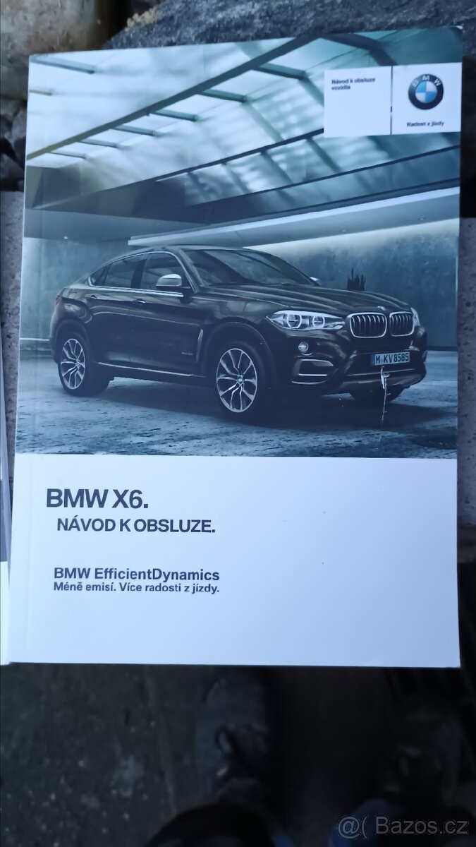 BMW X6 Český návod k obsluze auta