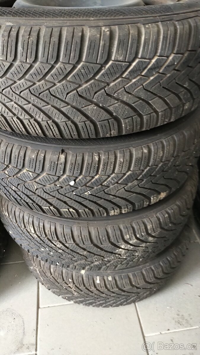 Disky r15 5x100, ET45, pneu 195/65