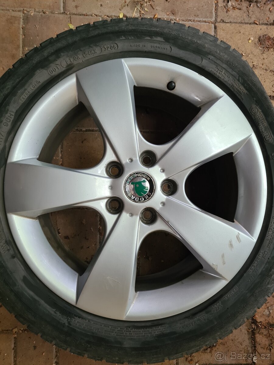 Originál alu 17" Škoda Octavia