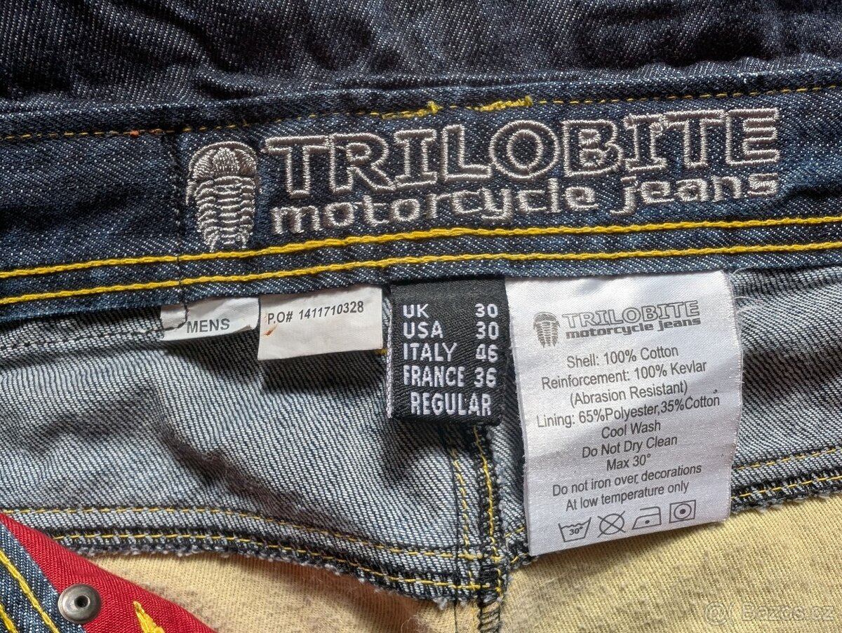 Moto jeans Trilobite
