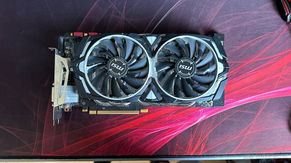 Grafika MSI GTX 1070 ARMOR OC 8GB