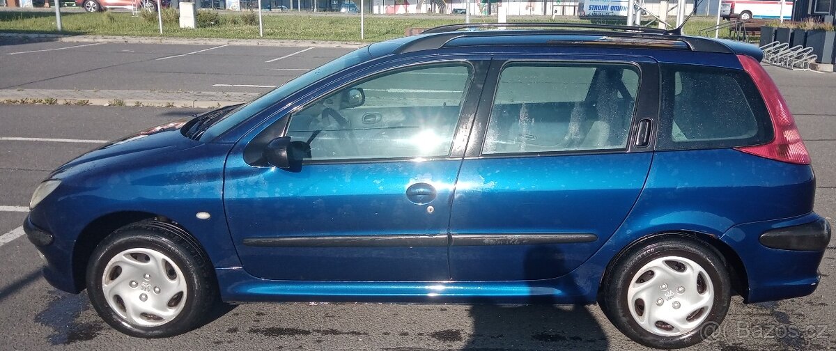 Peugeot 206 SW 1.4 HDI, rok 2003