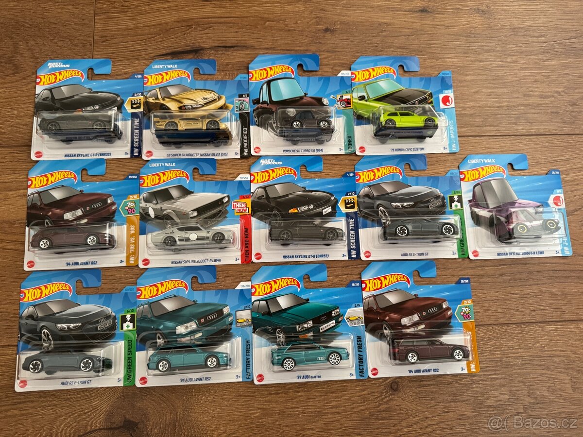Hot Wheels mix - ruším sbírku