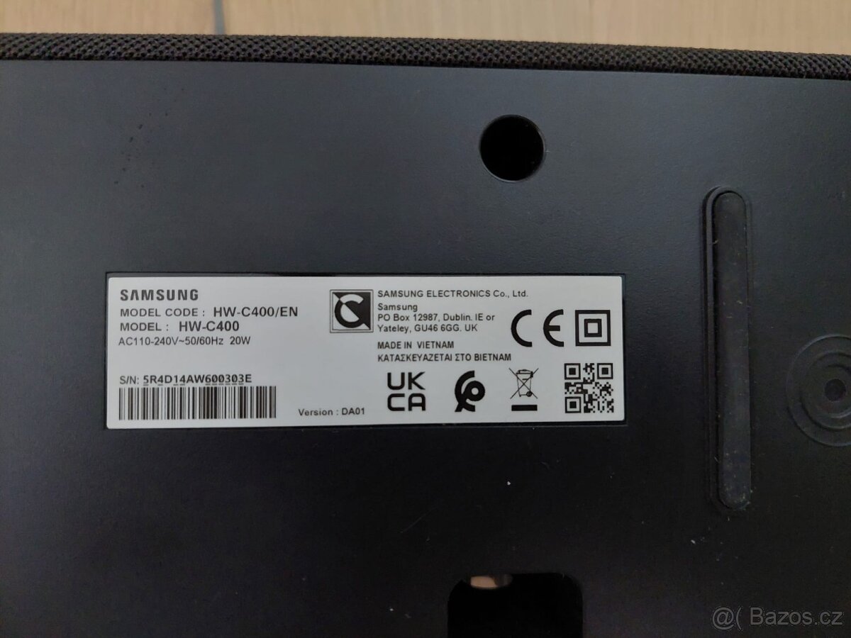 Soundbar Samsung HW-C400 jako nový