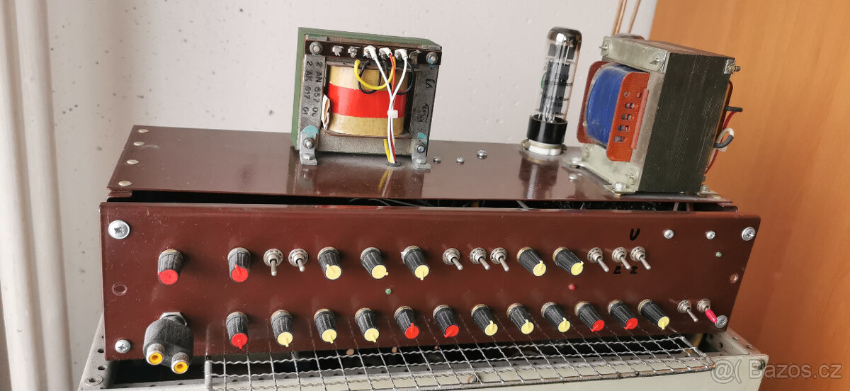 Lampový zesilovač kopie marshall 50W