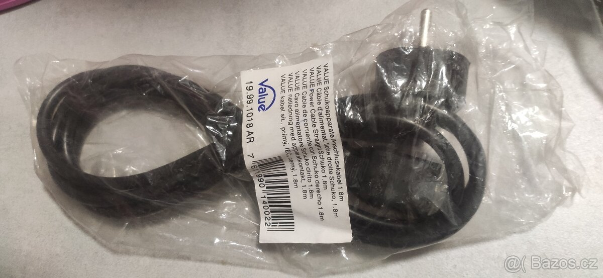 Síťové kabely IEC, UTP kabely různých délek