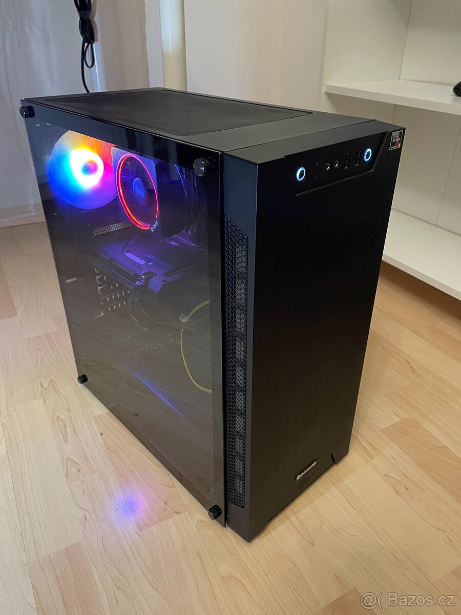 Herní stolní PC-Ryzen 5 5600x,RTX 3060 OC 12GB,32GB RAM,512G