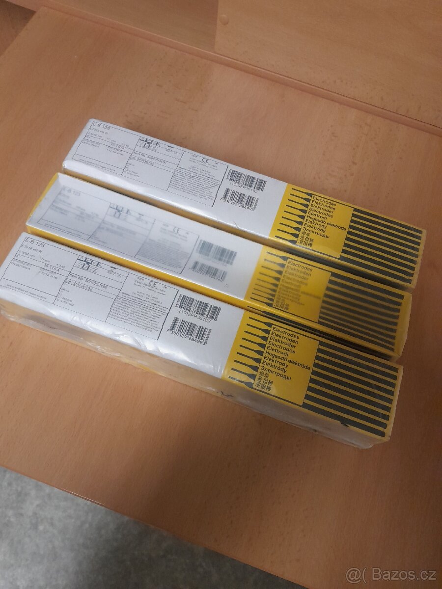 Prodám elektrody ESAB E-B