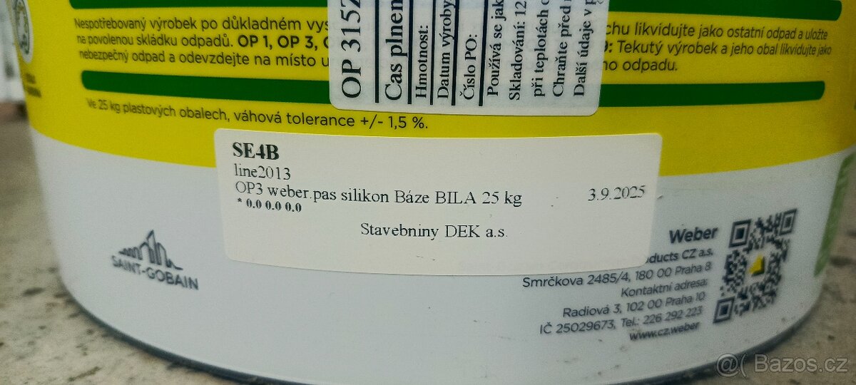 Fasádní silikonová omítka