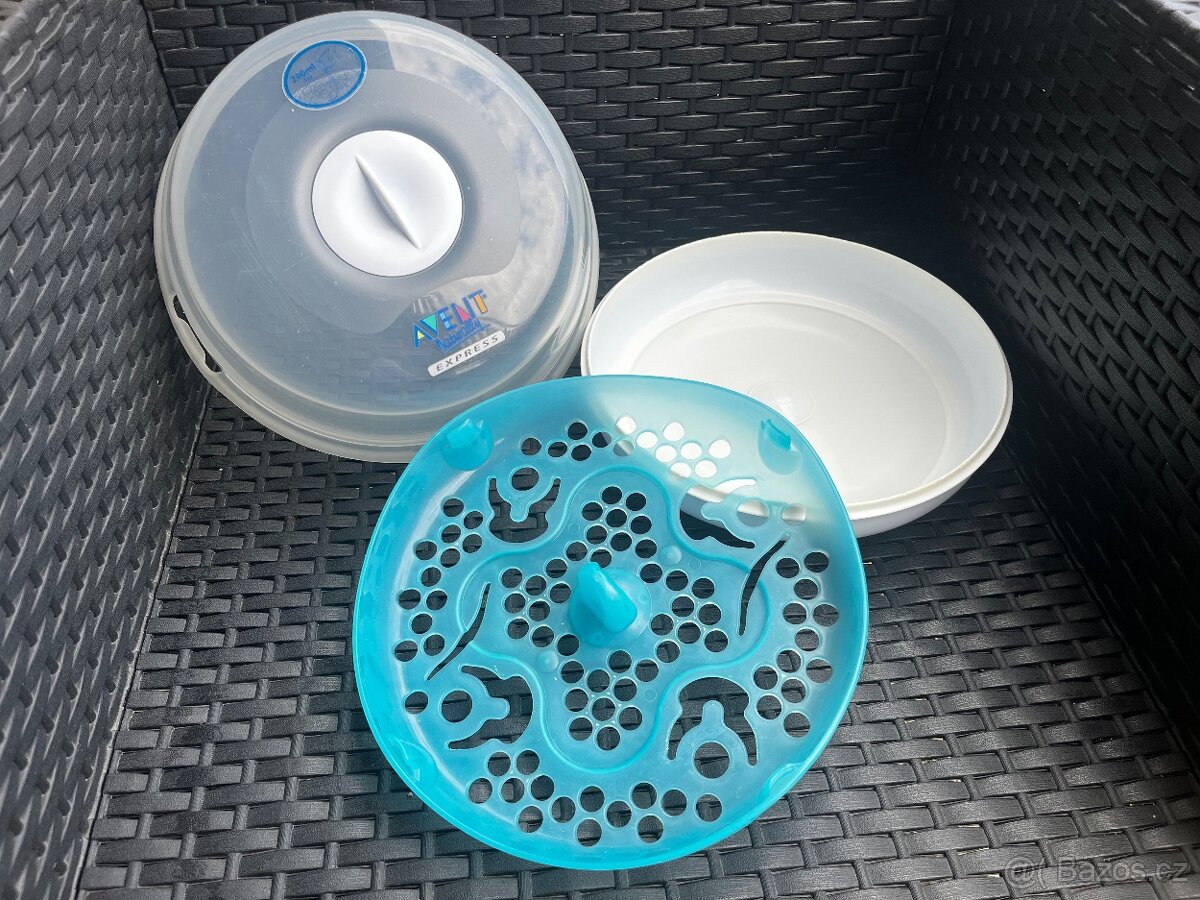 Sterilizátor Avent + odsávačka