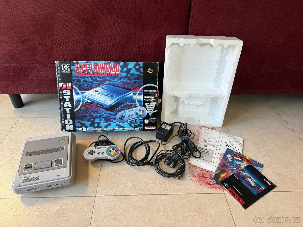 NINTENDO SNES, OVP-komplet