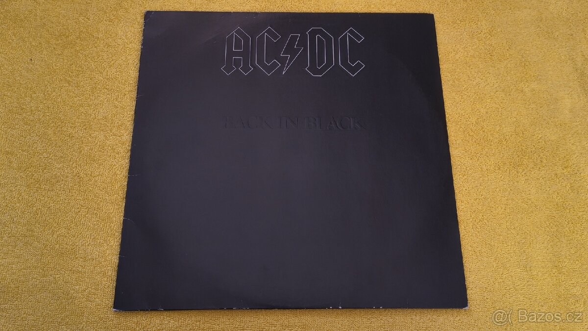 LP AC/DC - back in black