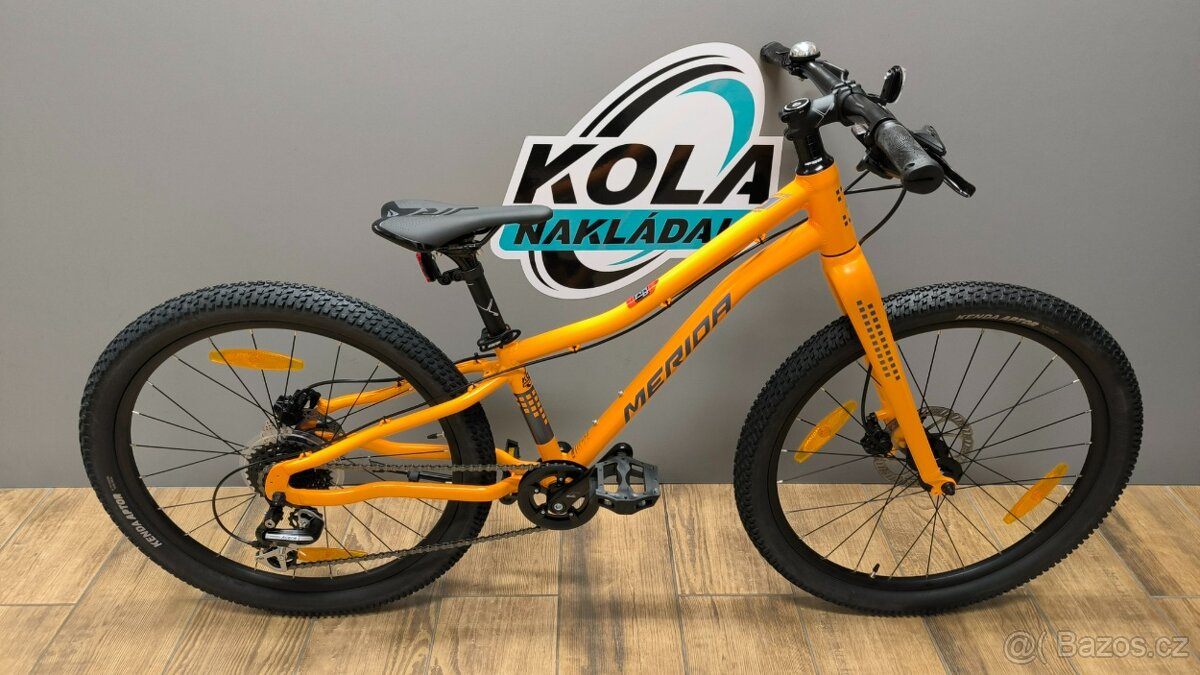 MERIDA MATTS J. 24+ Silk Orange(Steel Blue/Gry)