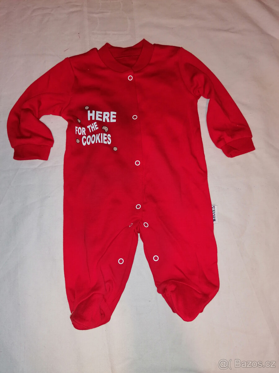 neutr. vánoční overal vel.62