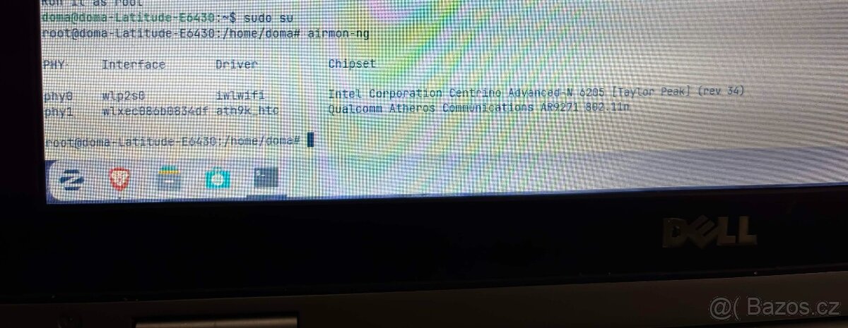 Monitoring mode tplink Verze 1