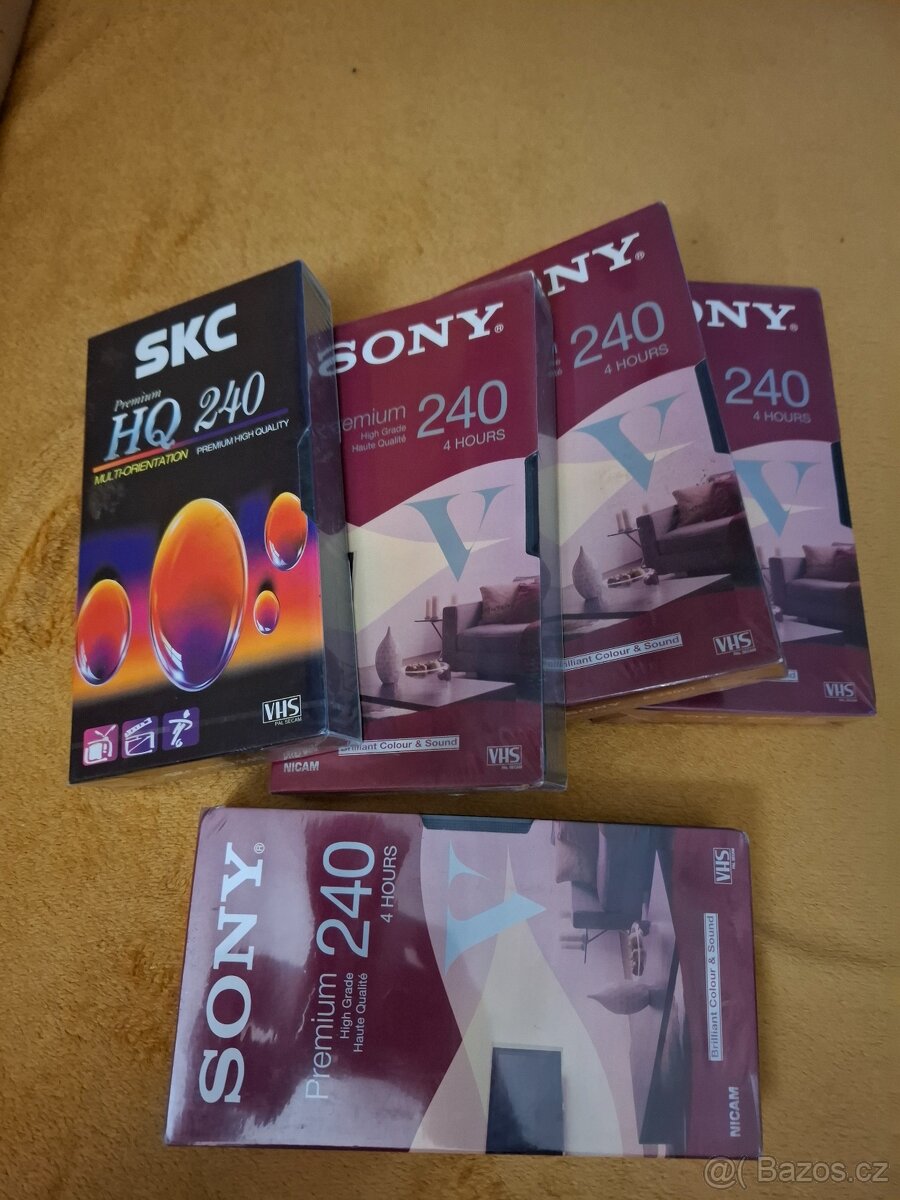 Videojazety Nové zabalené