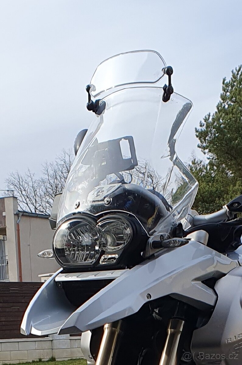 Zvýšení plexi na moto
