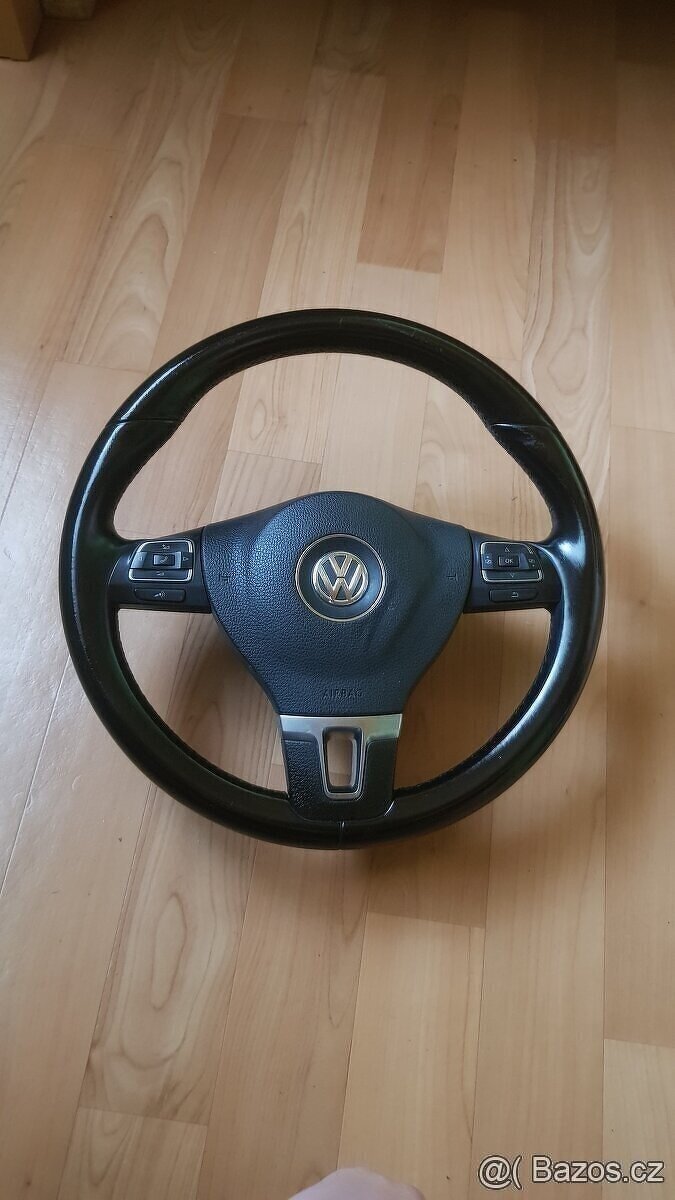 Kožený volant na VW