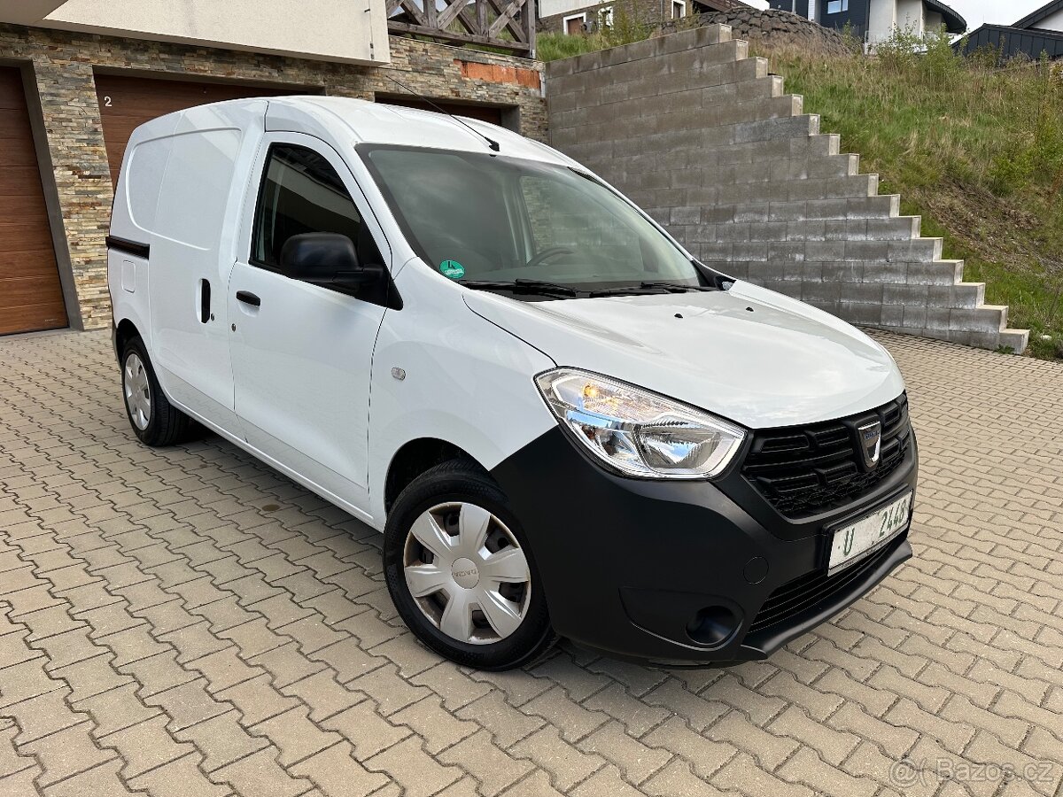 Dacia Dokker 1.6i,75kw, Naj.48tkm, rok 2018, 2xmisto