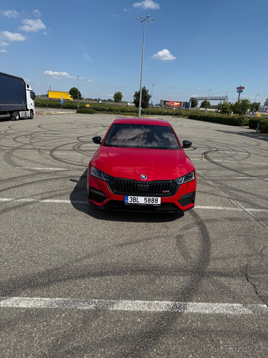 Škoda Octavie IV RS pravidelně servisováno