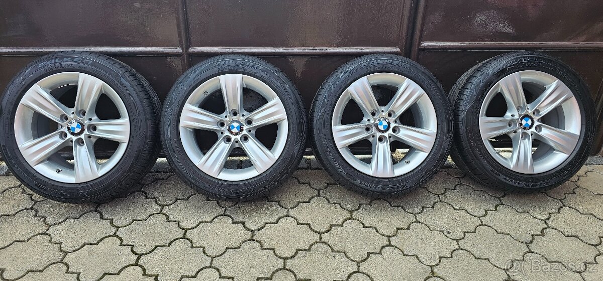 Originál alu BMW 3 F30, F31 5x120 205/55 R16 - 7mm letní