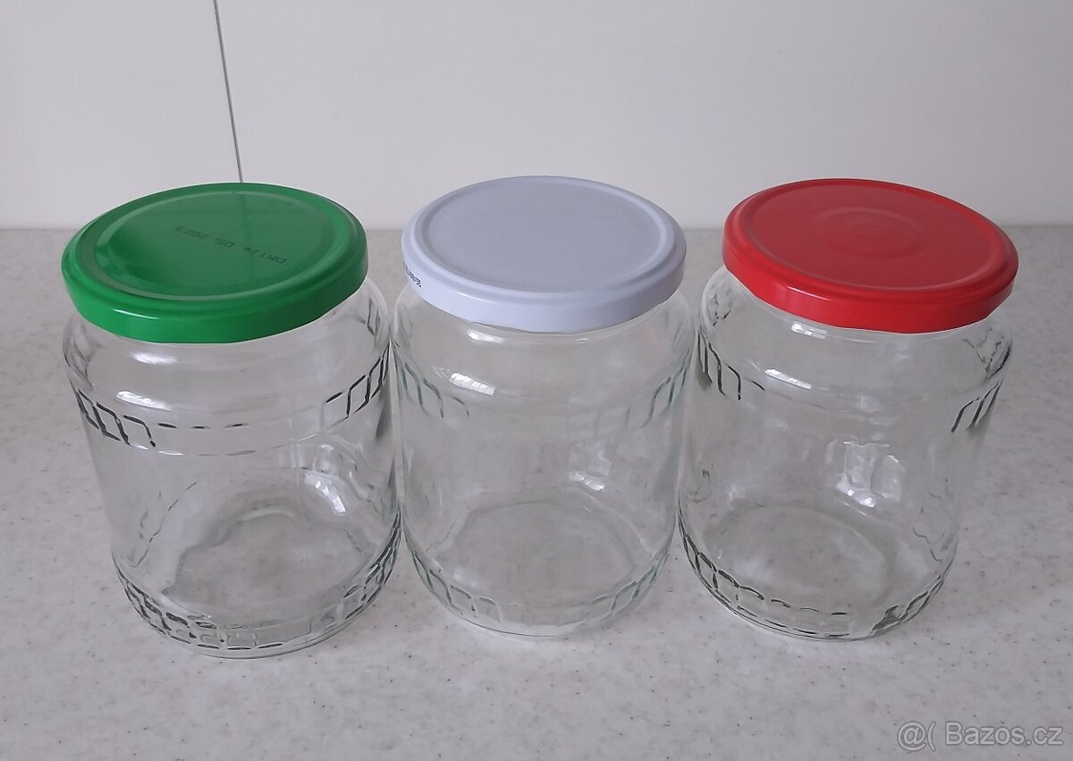 Zavařovací sklenice s víčky twist 720 ml 50-150 ks