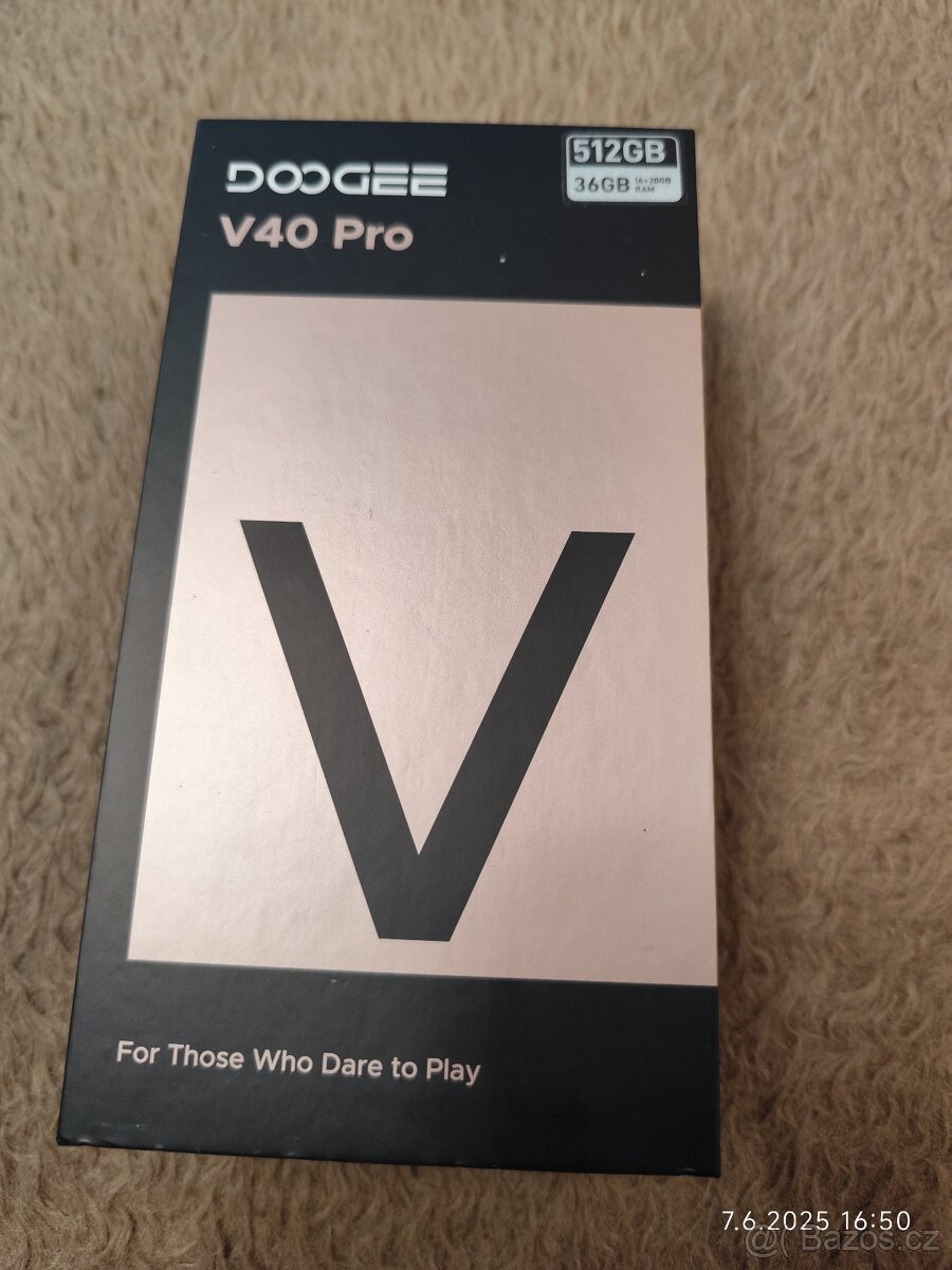 Doogee V40 Pro 36/512GB GB nový