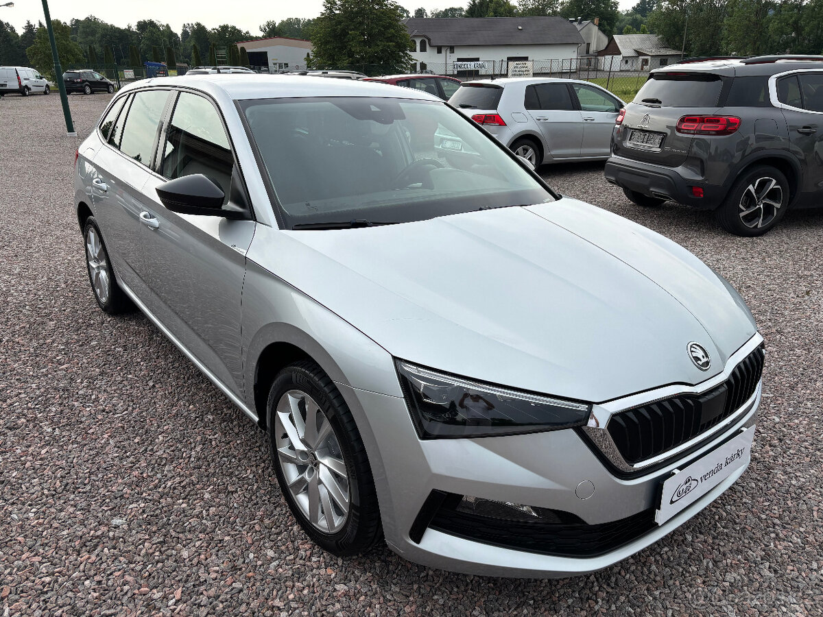 Škoda Scala 1.0TSi 85kw Style,původ CZ,2.maj,79tkm,