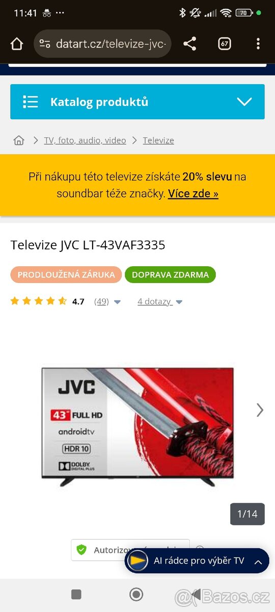 Televize JVC