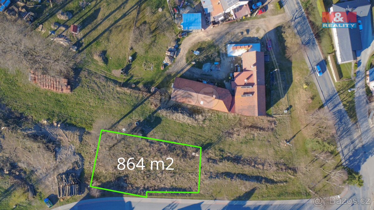 Prodej pozemku k bydlení, 864 m², Protivanov
